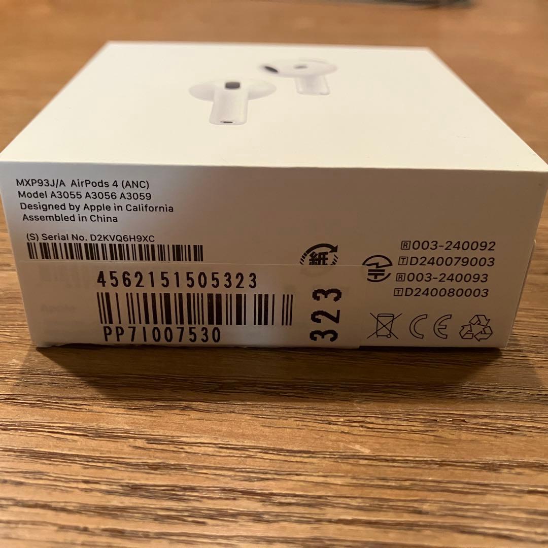 【新品】AirPods 4 (ANC)