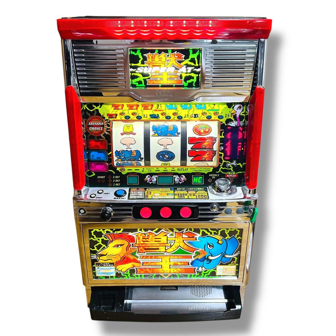 【自宅配送ok】サミー初代 獣王 パチスロ 実機 4号機 スロット