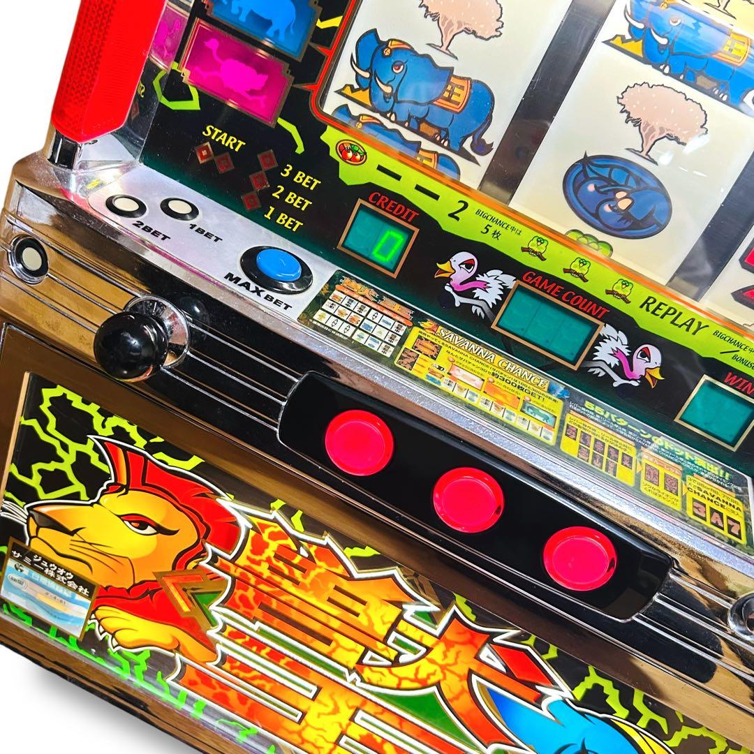【自宅配送ok】サミー初代 獣王 パチスロ 実機 4号機 スロット