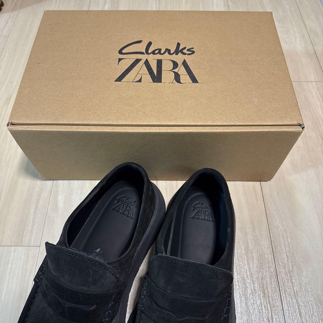 【新品未使用】CLARKS® × ZARA ローファー ブラック 41