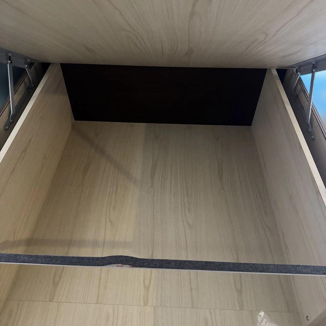 大塚家具 キングダウン レガリアロイヤルティIIセミダブルベッド 跳ね上げ。