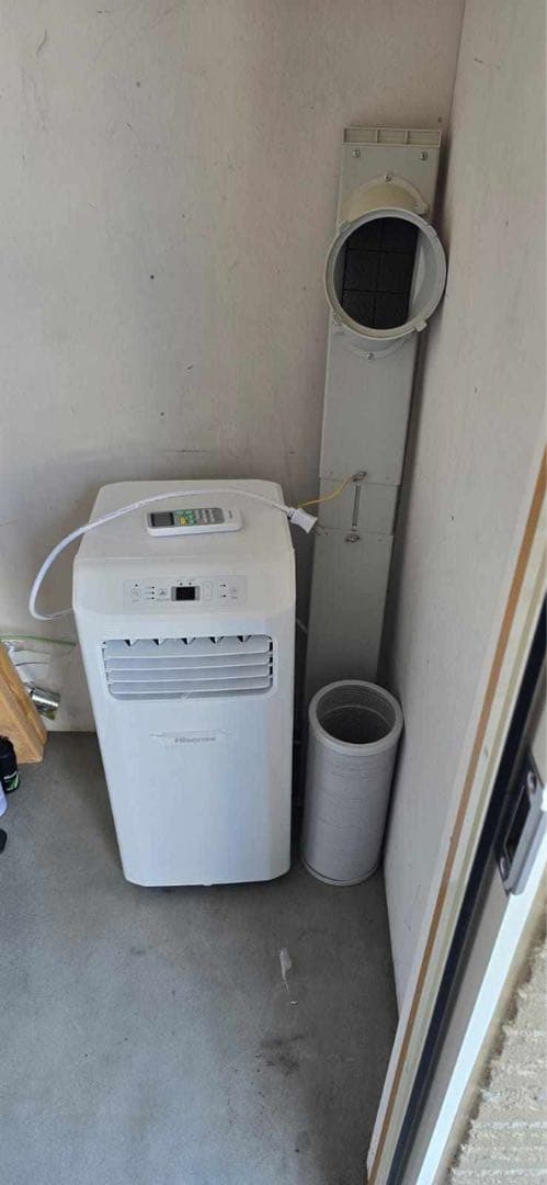 Hisense ハイブリッドエアコン R32 冷暖房