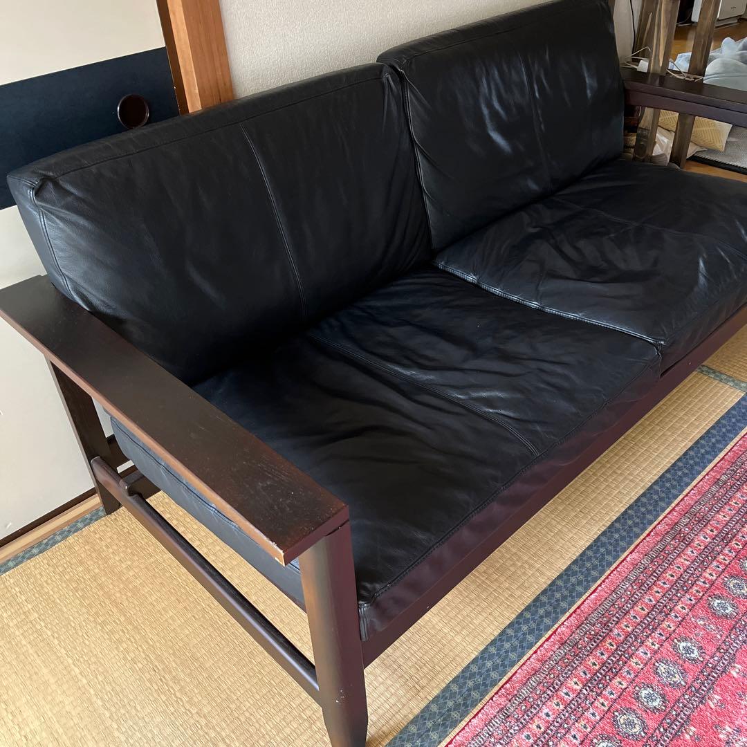 ACTUS レザーソファ