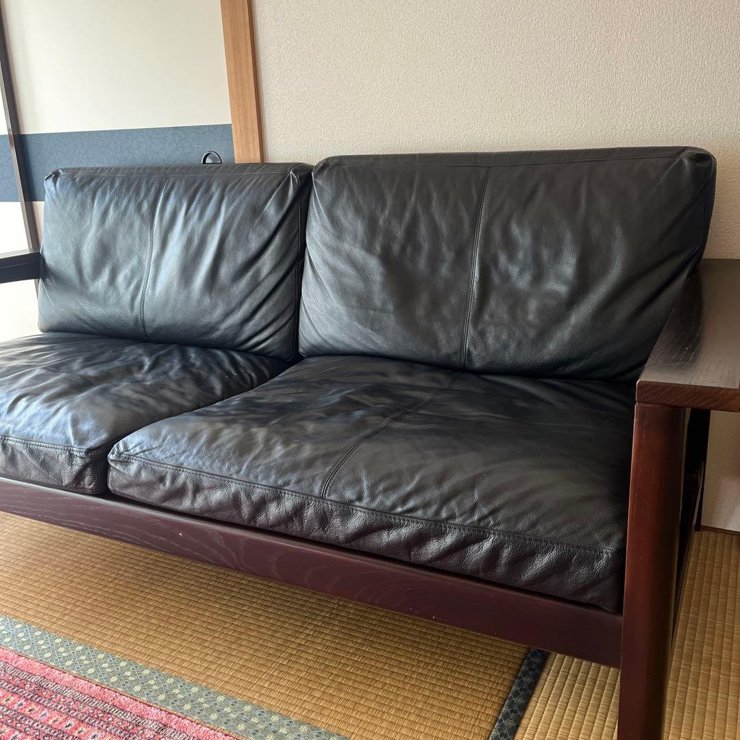 ACTUS レザーソファ