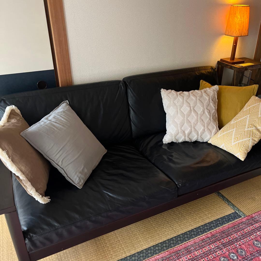 ACTUS レザーソファ