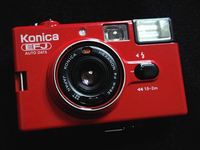 547 撮影可 コニカ EFJ konica c35 efj フィルムカメラ