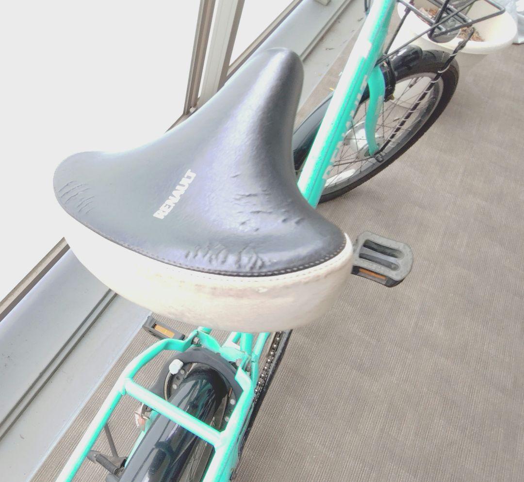 【引取限定】RENAULT/ルノー 自転車　20インチ　6段変速　ミニベロ