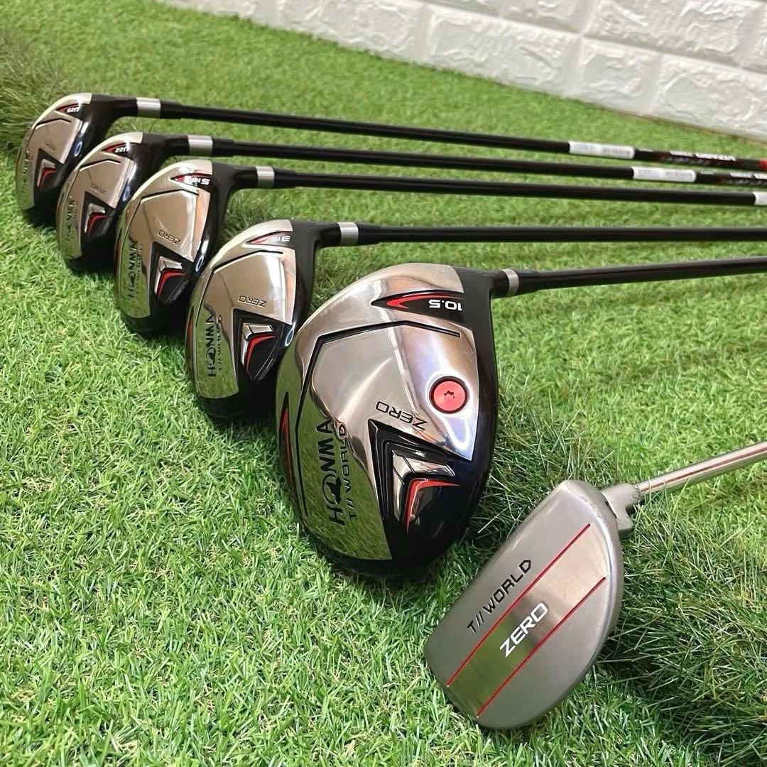 美品 HONMA ツアーワールドゼロ メンズゴルフクラブ豪華13本セット R