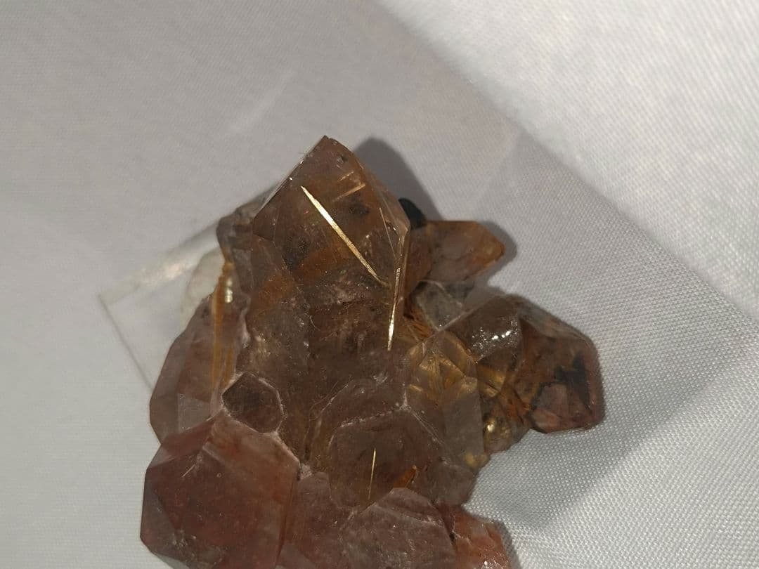 外国産鉱物 ブラジル産 ヘマタイトルチルクォーツ パワーストーン 原石