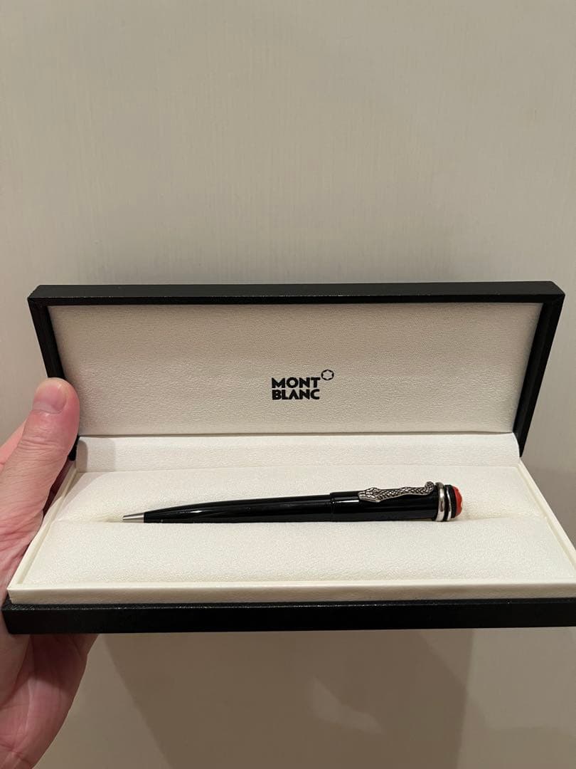 【美品】モンブラン ヘリテイジ ルージュ＆ノワール・ボールペン