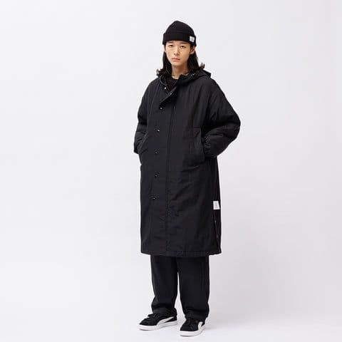 WTAPS 24AW ベンチコート　ブラック　02 M