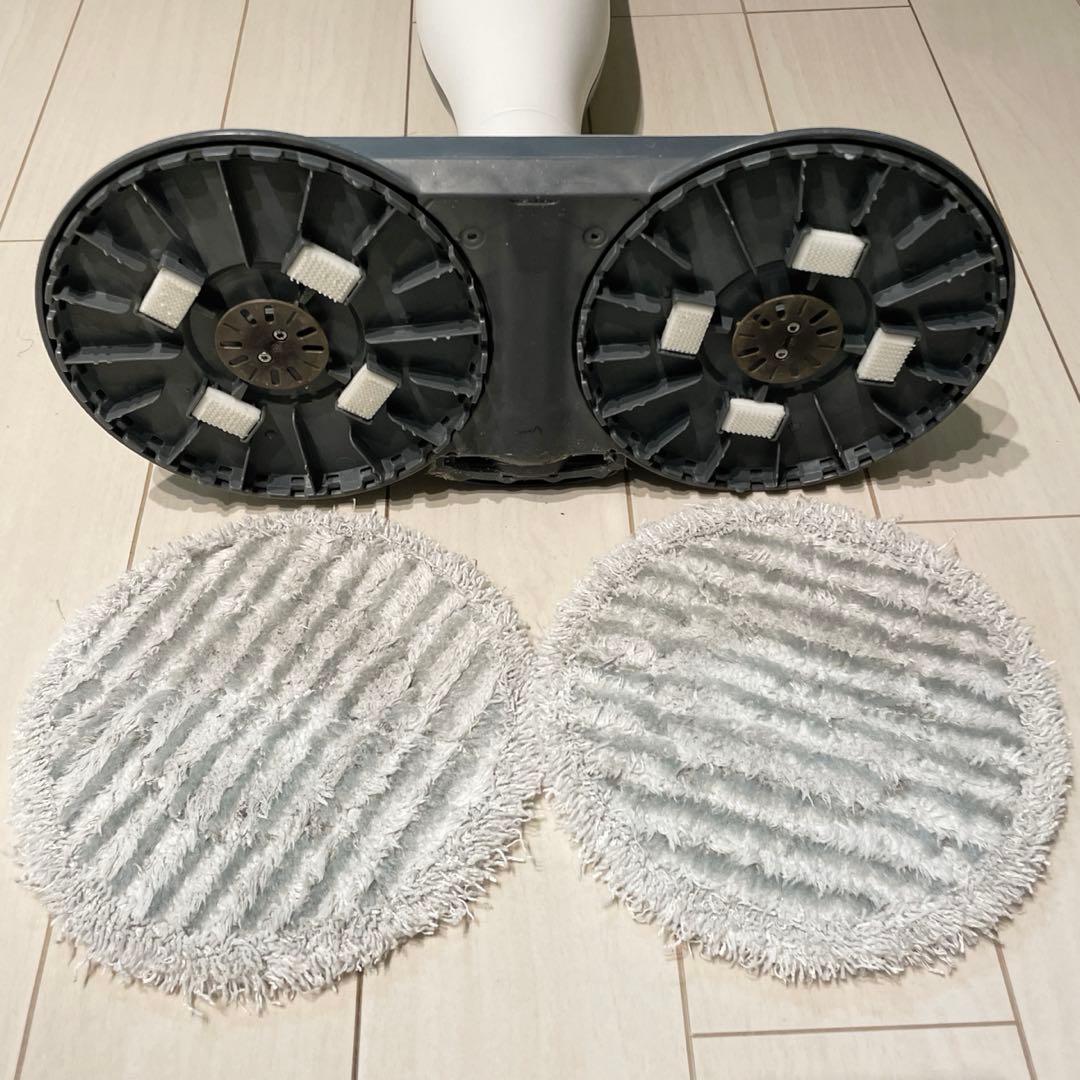 シャーク STEAM & SCRUB S7001JWH 回転スチームモップ