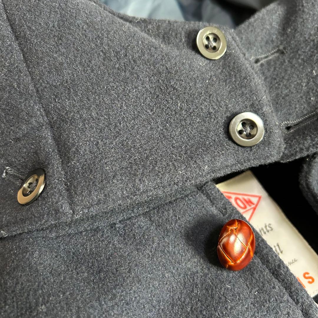 希少　ダントン　DANTON BEAMS別注 ウールモッサ ダウンベスト 44