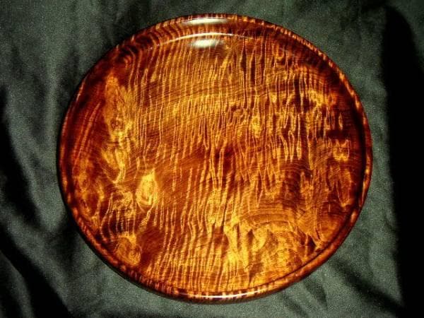 ♥栃　トチ　茶櫃　虎杢　玉杢　骨董　古玩