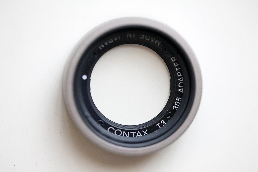 CONTAX T3 30.5 アダプター、Filter Q633