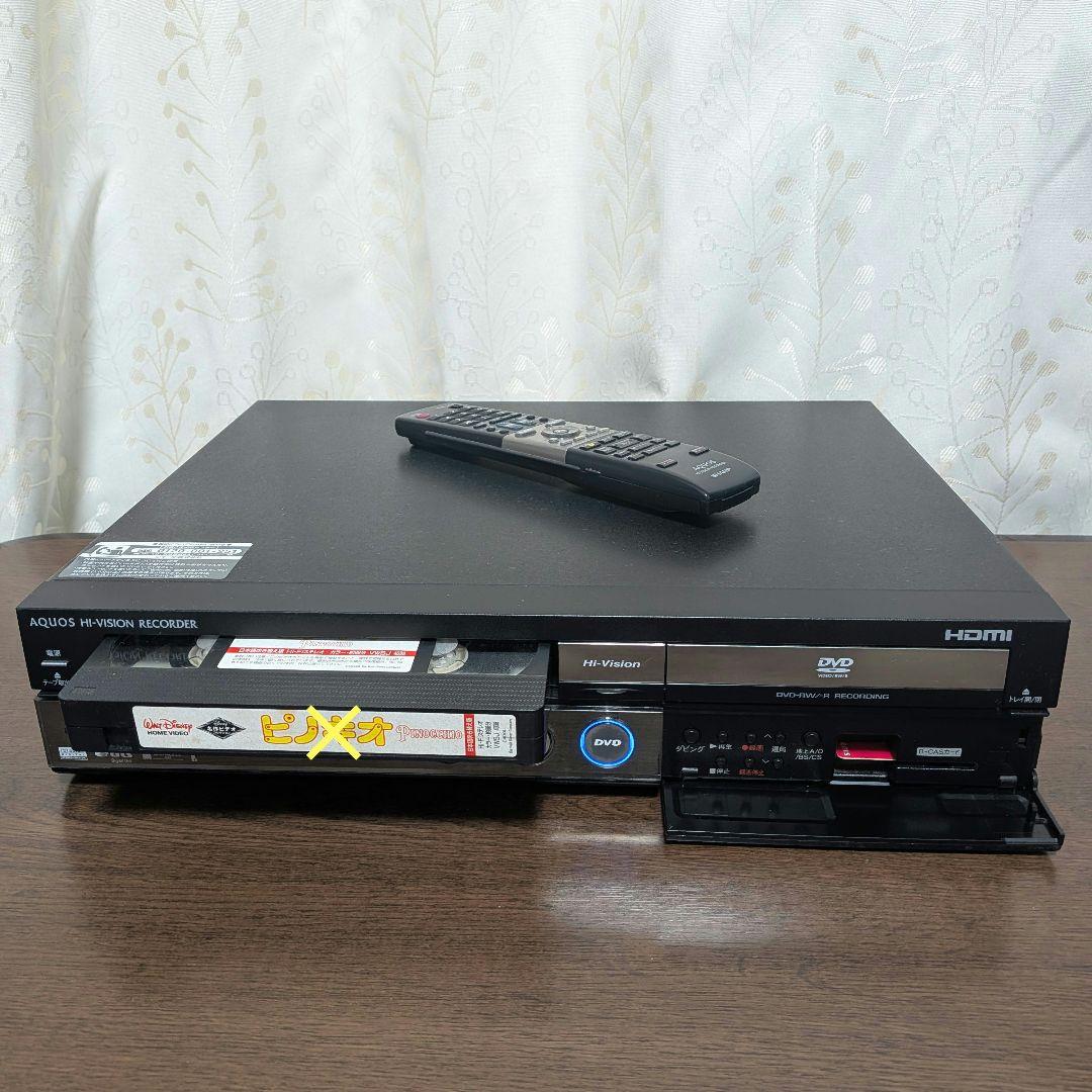 シャープAQUOS【DV-ACV52】2009年製◎動作確認済み◎付属品付き☆