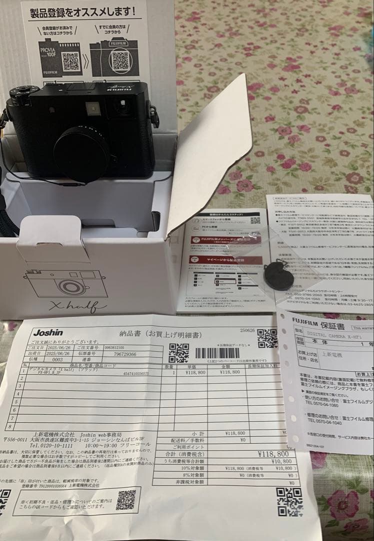 デジタルカメラ FUJIFILM xhalf