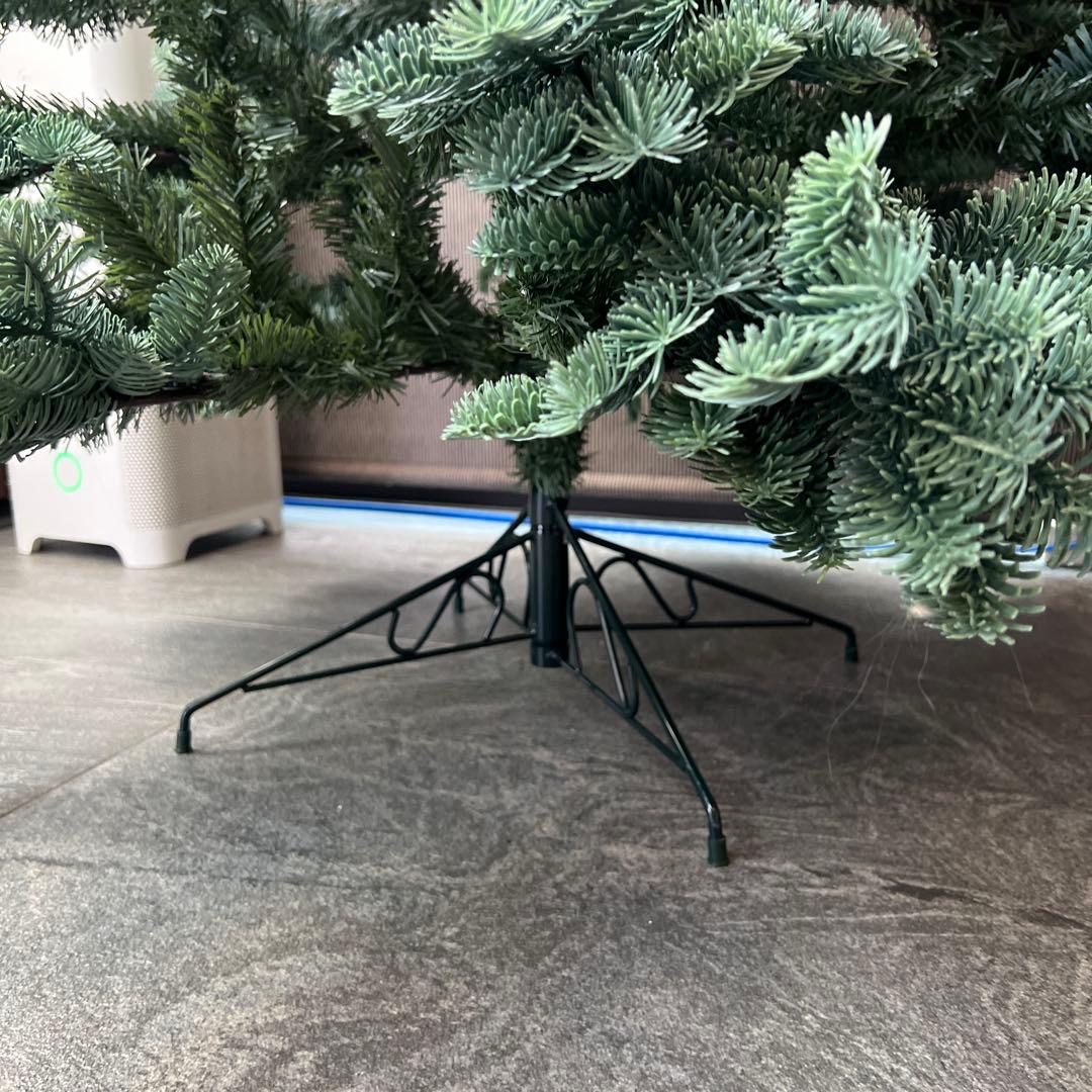 美品　クリスマスツリー 210cm 星型トッパー付き