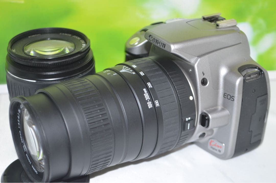 ★初心者にオススメ★Canon kiss N★スマホに転送★望遠レンズ★