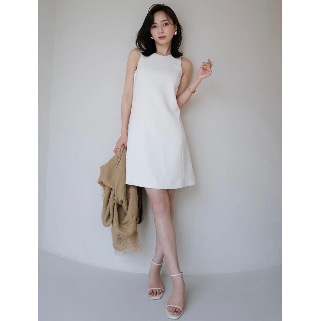 anuans パネルカットミニワンピース（S）