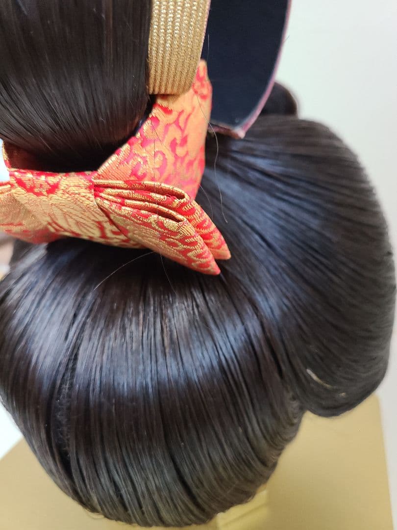 ダイゴロ　花嫁かつら・かんざし4点セット　専用ケース付き