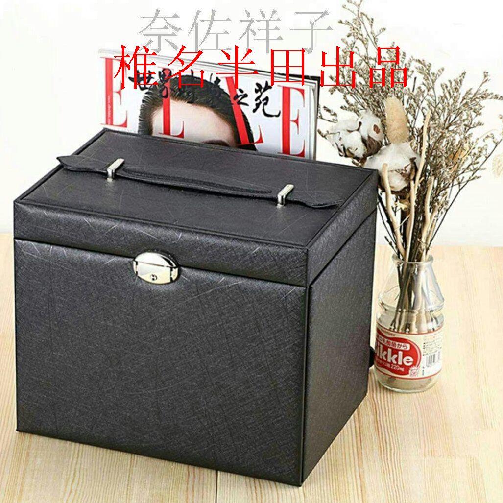 00.ジュエリー収納ボックス アクセサリーケース 宝石箱 ミラー 鏡付き 4D