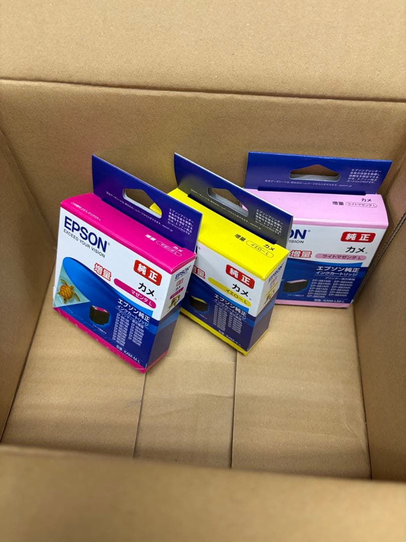 EPSON 純正インクカートリッジ カメ