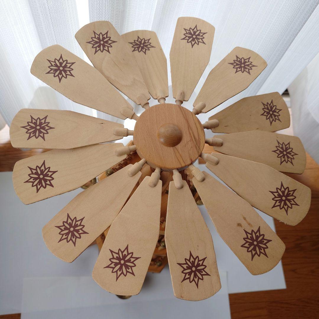 bunbunbunドイツ製　木製　クリスマスピラミッド