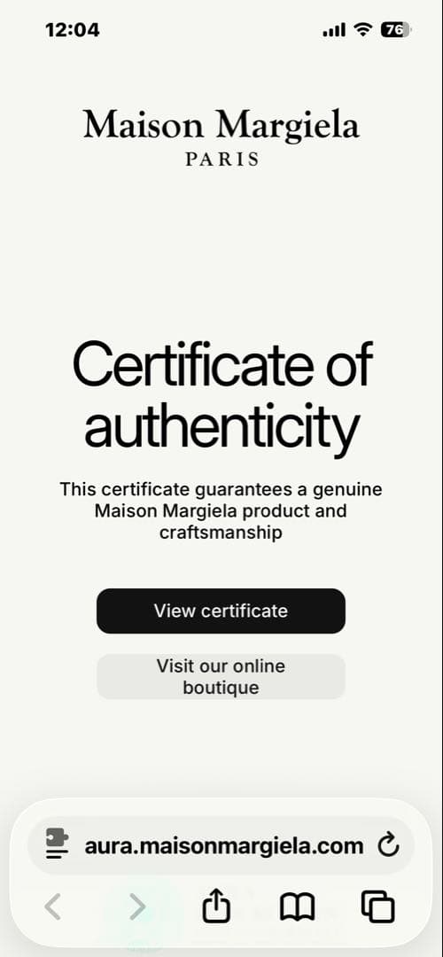 Maison Margiela 5AC カメラバッグ