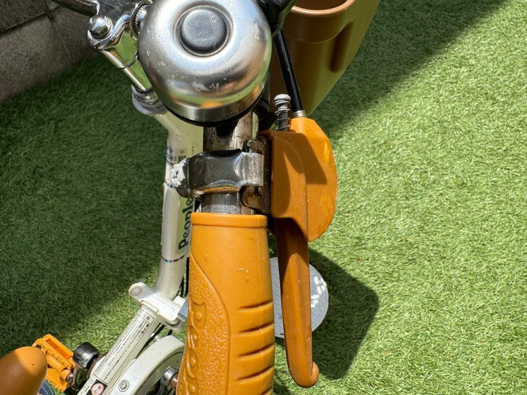 people いきなり自転車 プレミアムホワイト 14インチ