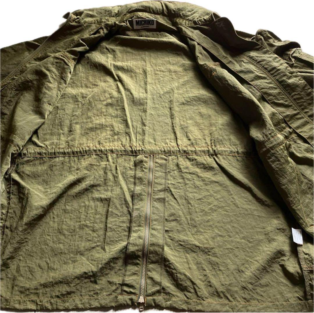 vintage MICHIKO KOSHINO ミリタリーデザイン コート