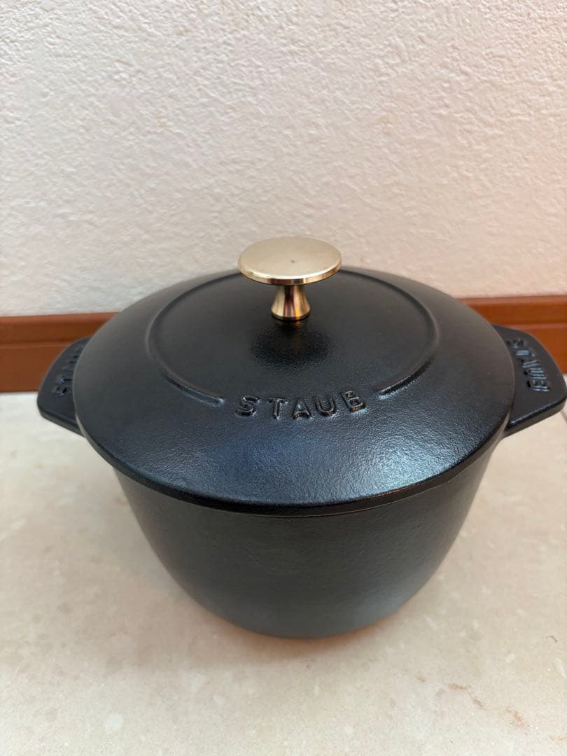 STAUB ストウブ　ラココットデゴハン　16センチ　黒　M