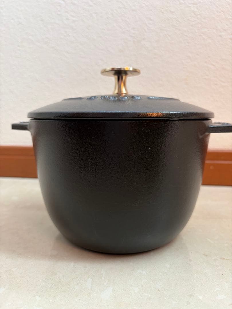 STAUB ストウブ　ラココットデゴハン　16センチ　黒　M