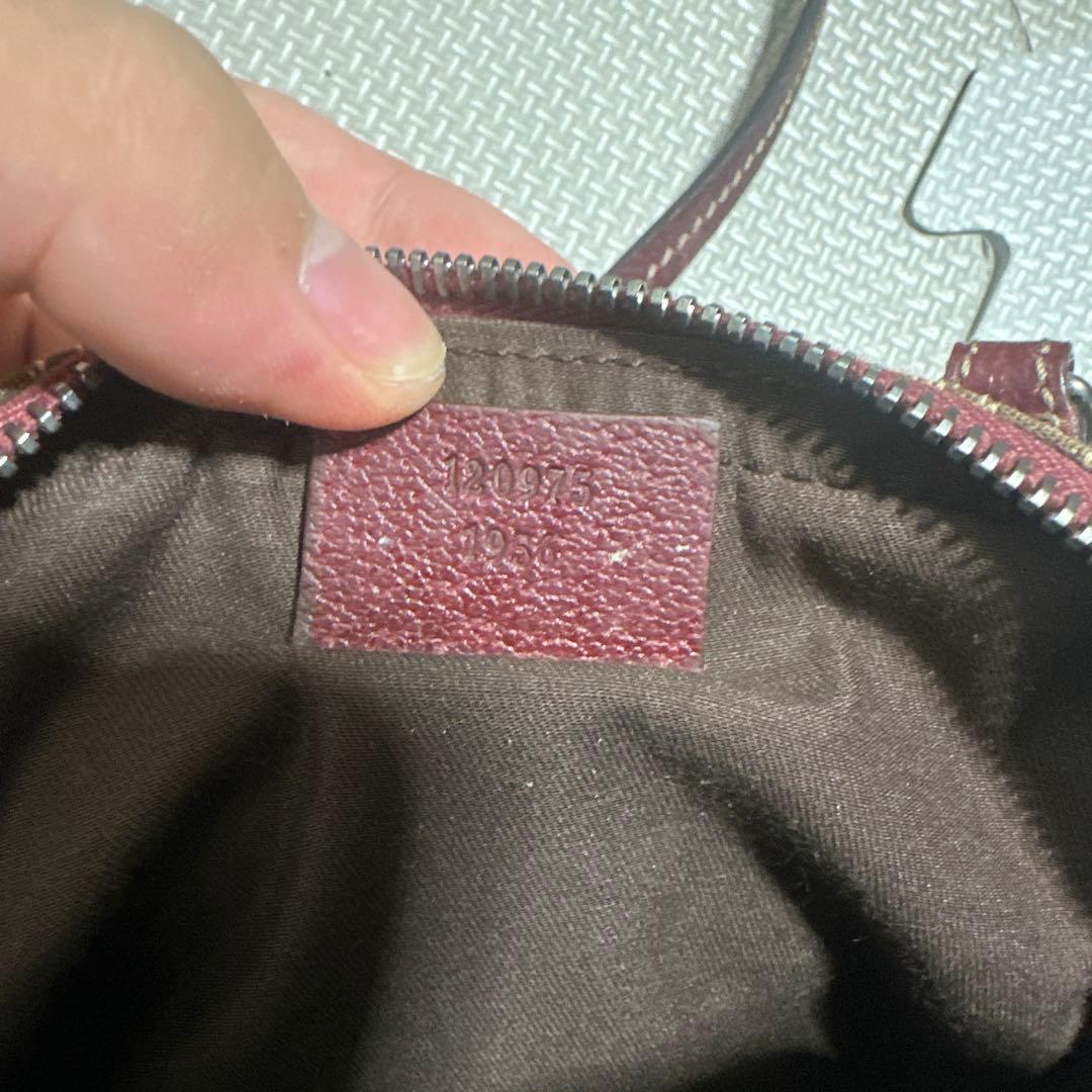 バッグ】GUCCI グッチ GGキャンバス ポシェット ショルダーバッグ