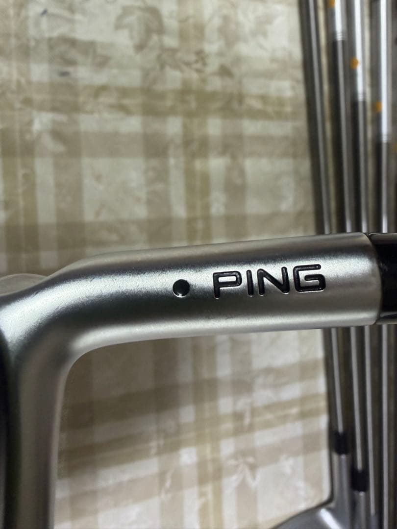 PING i230 Steel Fiber i80 R 5〜W 6本 黒ドット