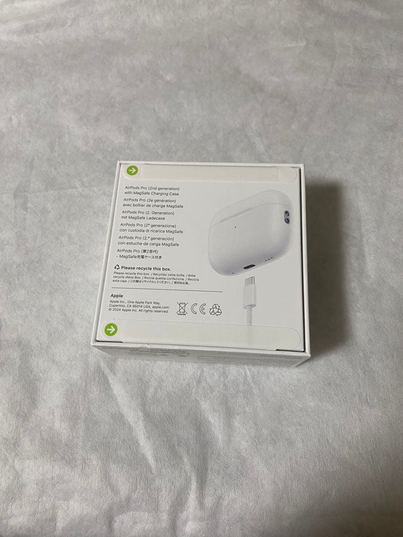 AirPods Pro 2 第二世代　本体 ホワイト　新品　未使用