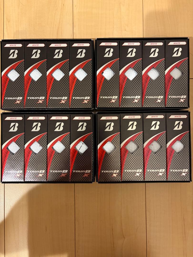 ソクラテスブリヂストンTOUR B X ゴルフボール 4ダース