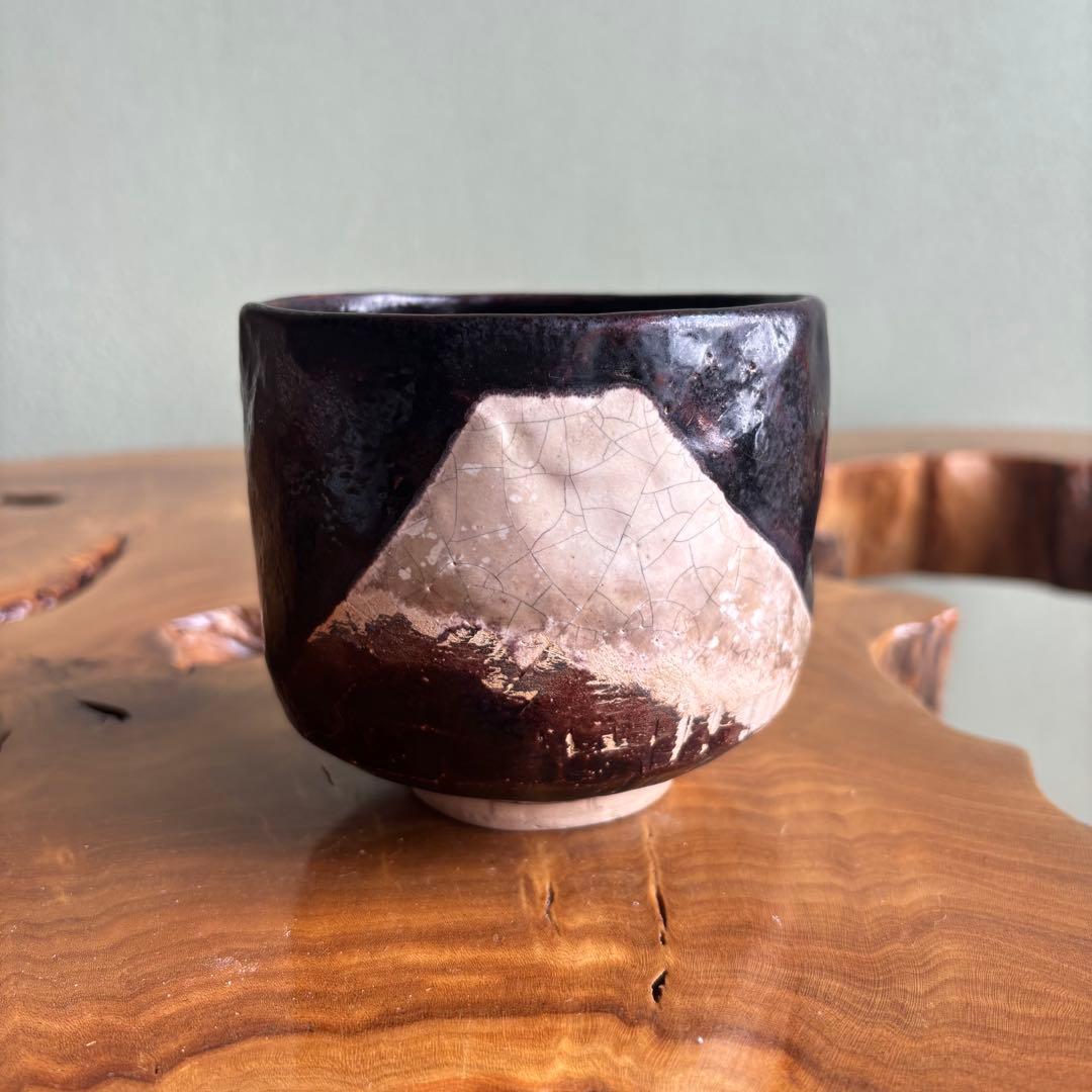 大樋焼 大樋平六（開発文七）抹茶碗 茶道具 共箱