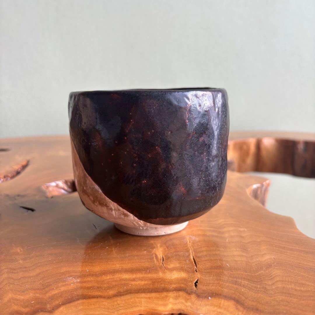 大樋焼 大樋平六（開発文七）抹茶碗 茶道具 共箱