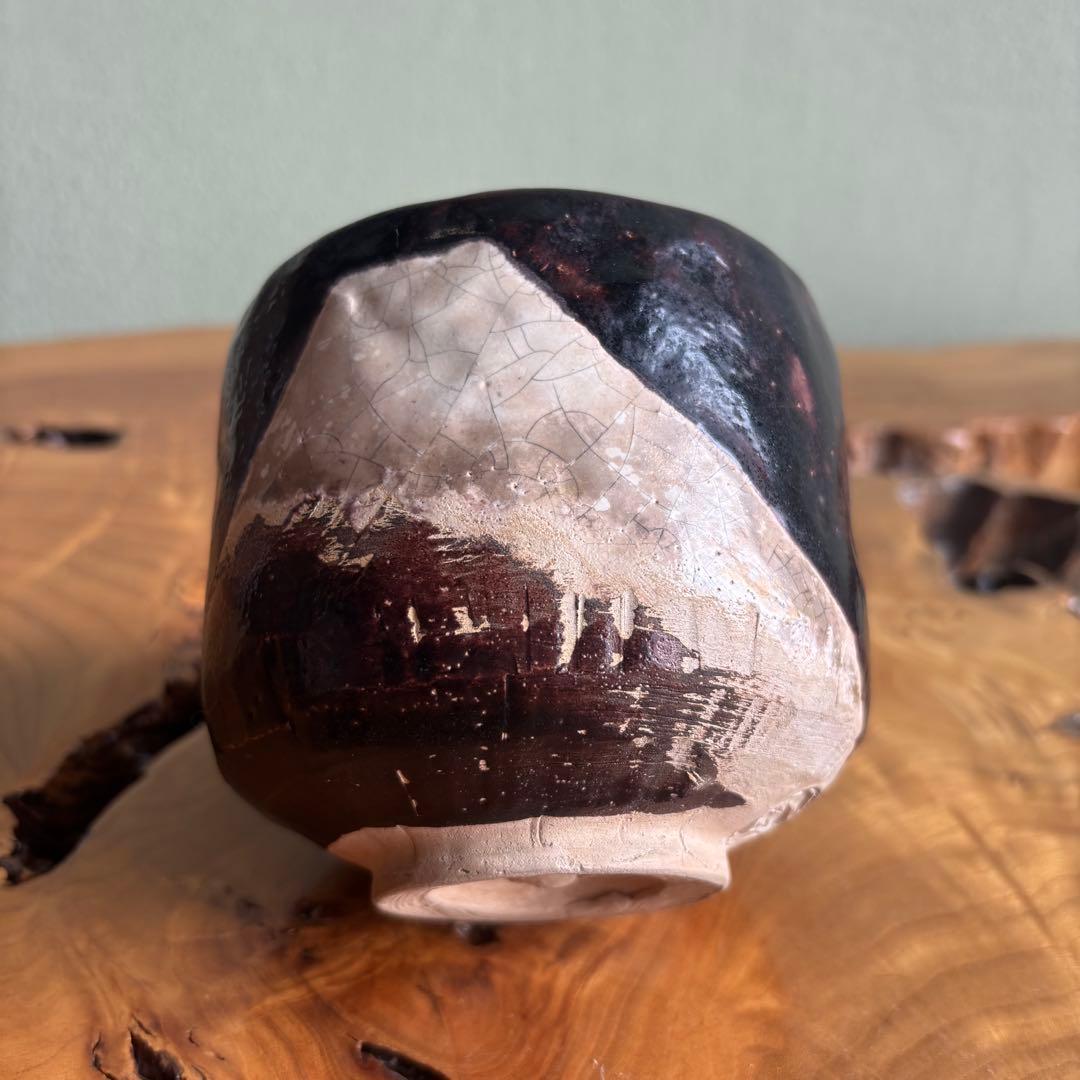 大樋焼 大樋平六（開発文七）抹茶碗 茶道具 共箱