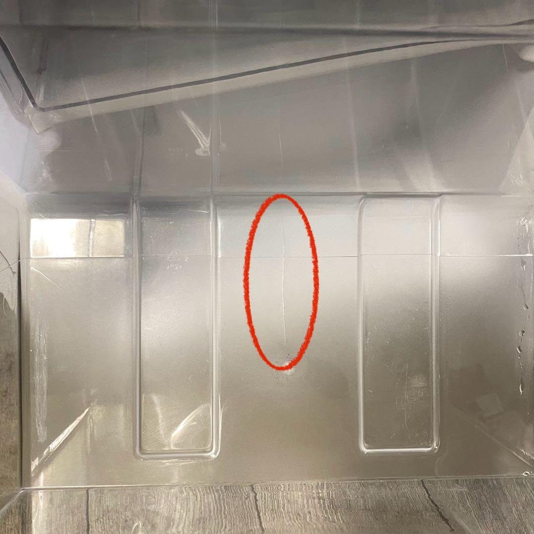 人気ニトリ！四角てシンプルなオシャレ感♪一人暮らしに ！2ドア冷凍冷蔵庫106L