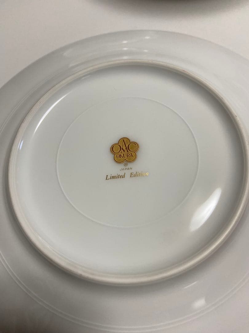 大倉陶園リミテッドエディション　金彩桜