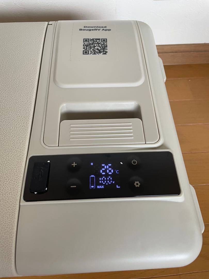 電源不要バッテリー付きポータブル冷蔵庫BougeRV CLB 車載冷蔵庫15L