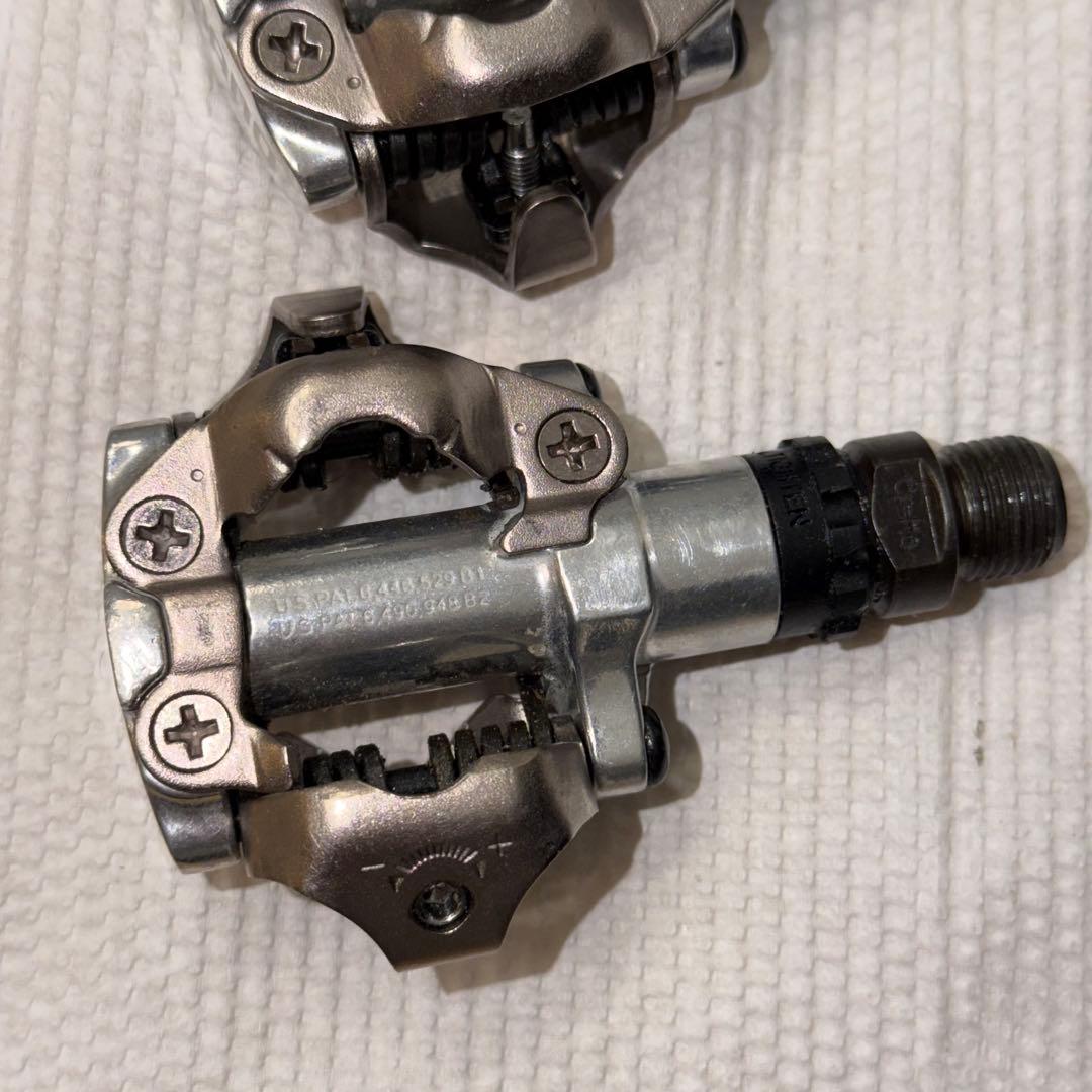 adidas velosamba white　SPDペダルセット