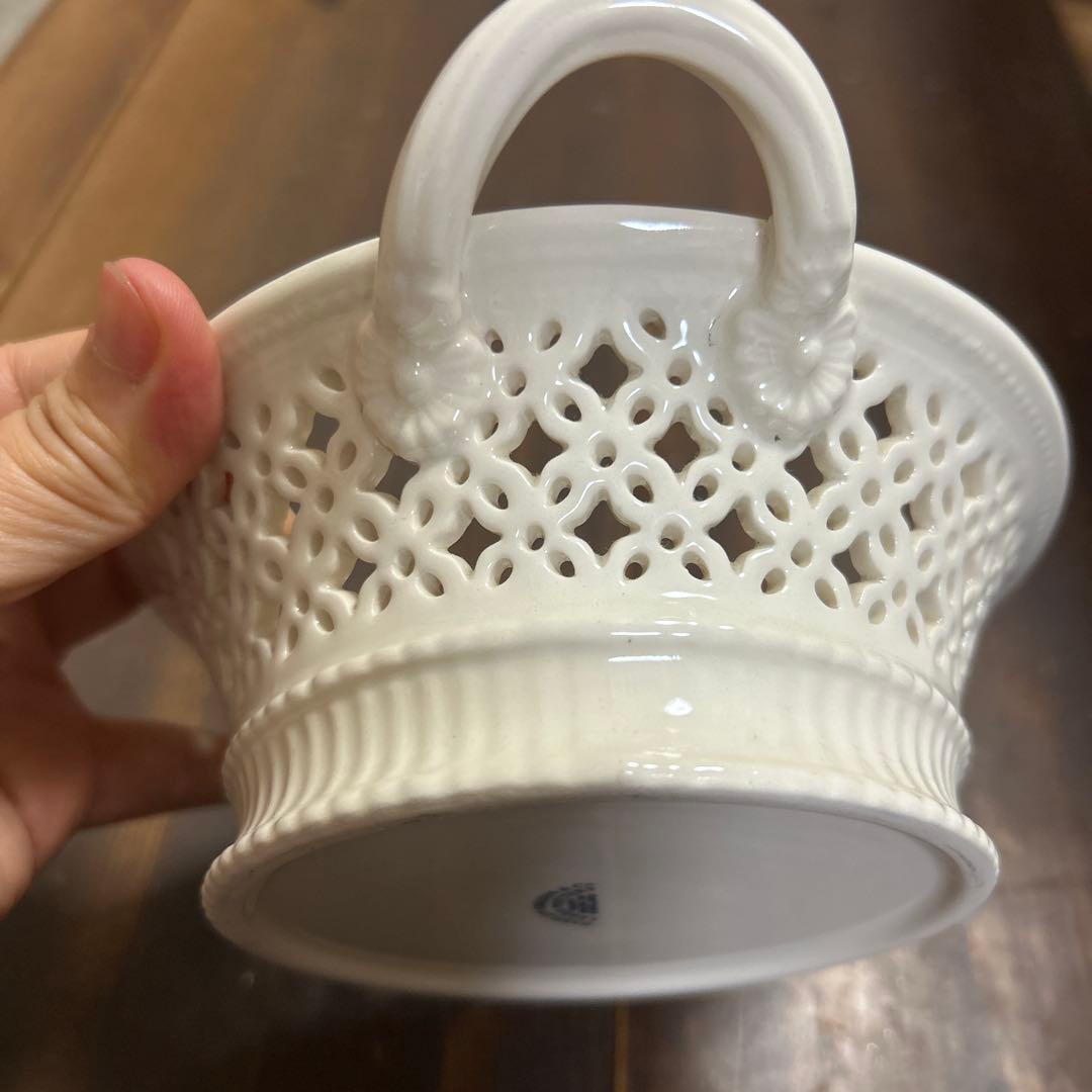 希少　HARTLEY GREENS バスケット　イギリスアンティーク