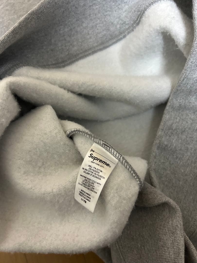 トップス Supreme Box Logo Crewneck Heather Grey L