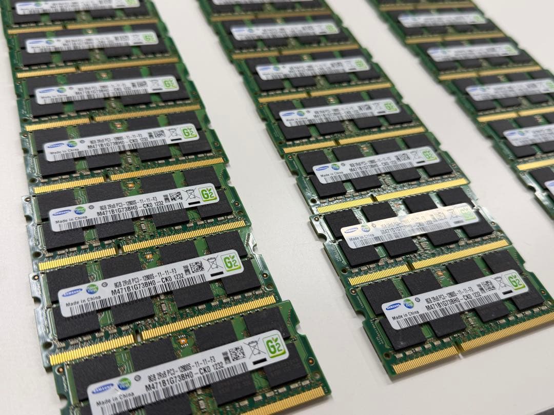 Samsung 8GB DDR3 メモリ M471B1G73BHO-CK0