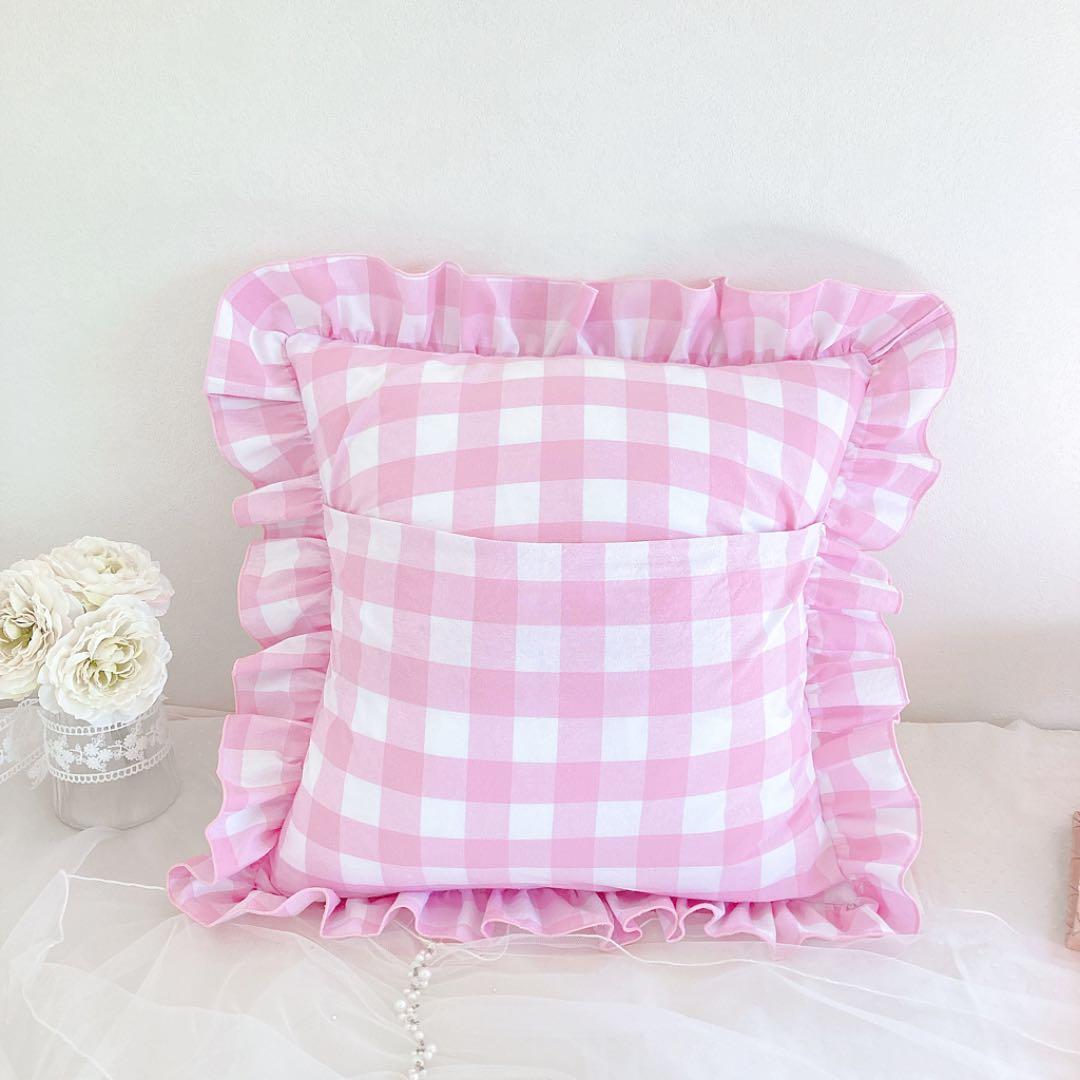 R様ご確認ページ♡フリルクッションカバー・ティッシュカバー