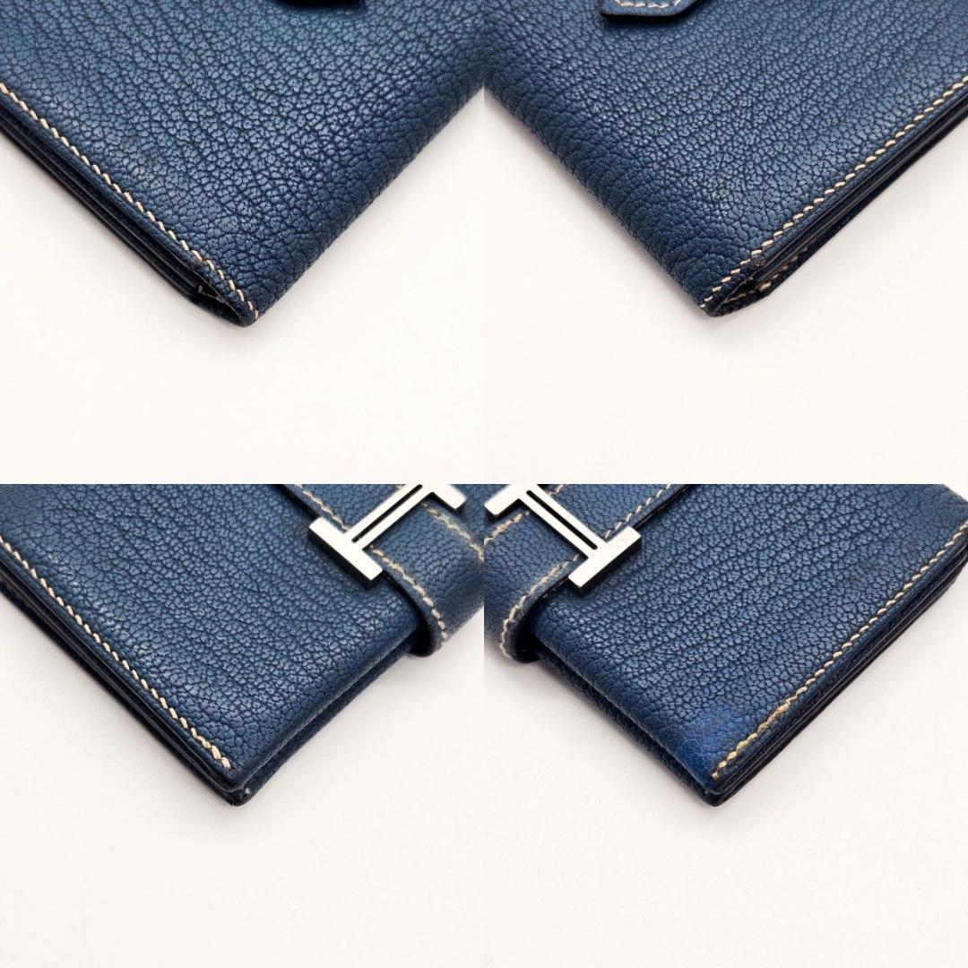 argon57 カードケース 名刺入れ ブルー HERMES