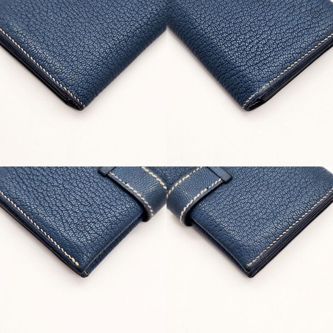 argon57 カードケース 名刺入れ ブルー HERMES